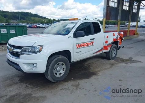 2019 Chevrolet Colorado Wt из США, поврежденный, VIN 1GCHSBEA4K1250316